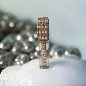 ⭐️ Elvisa Cosmetics Lip Gloss with Pearls and Pink Accents